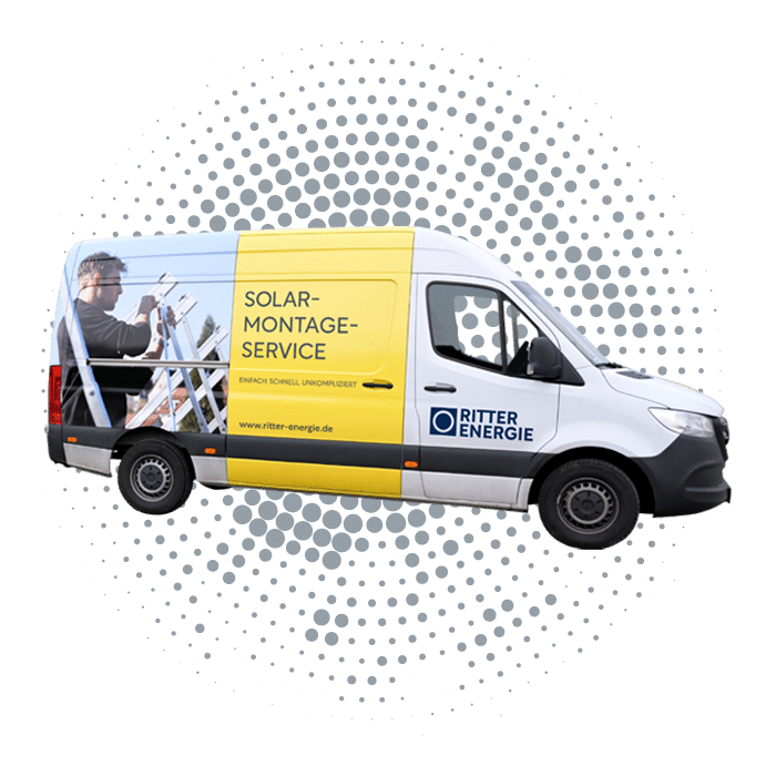 Sprinter des Solarmontageservice